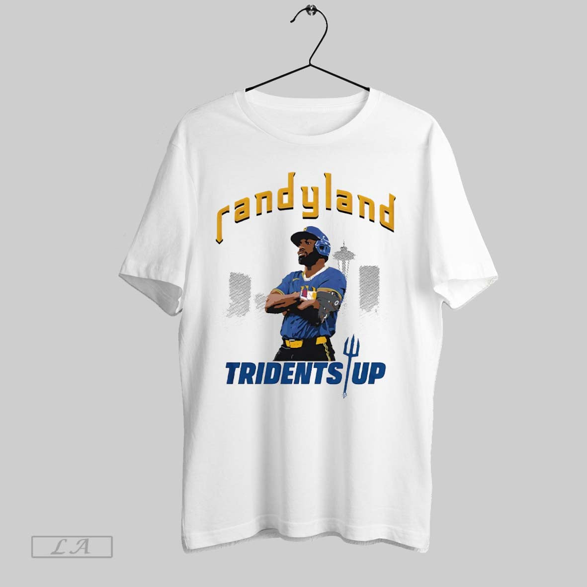 Original Seattle Mariners Randy Land Tridents Up 2025 Skyline