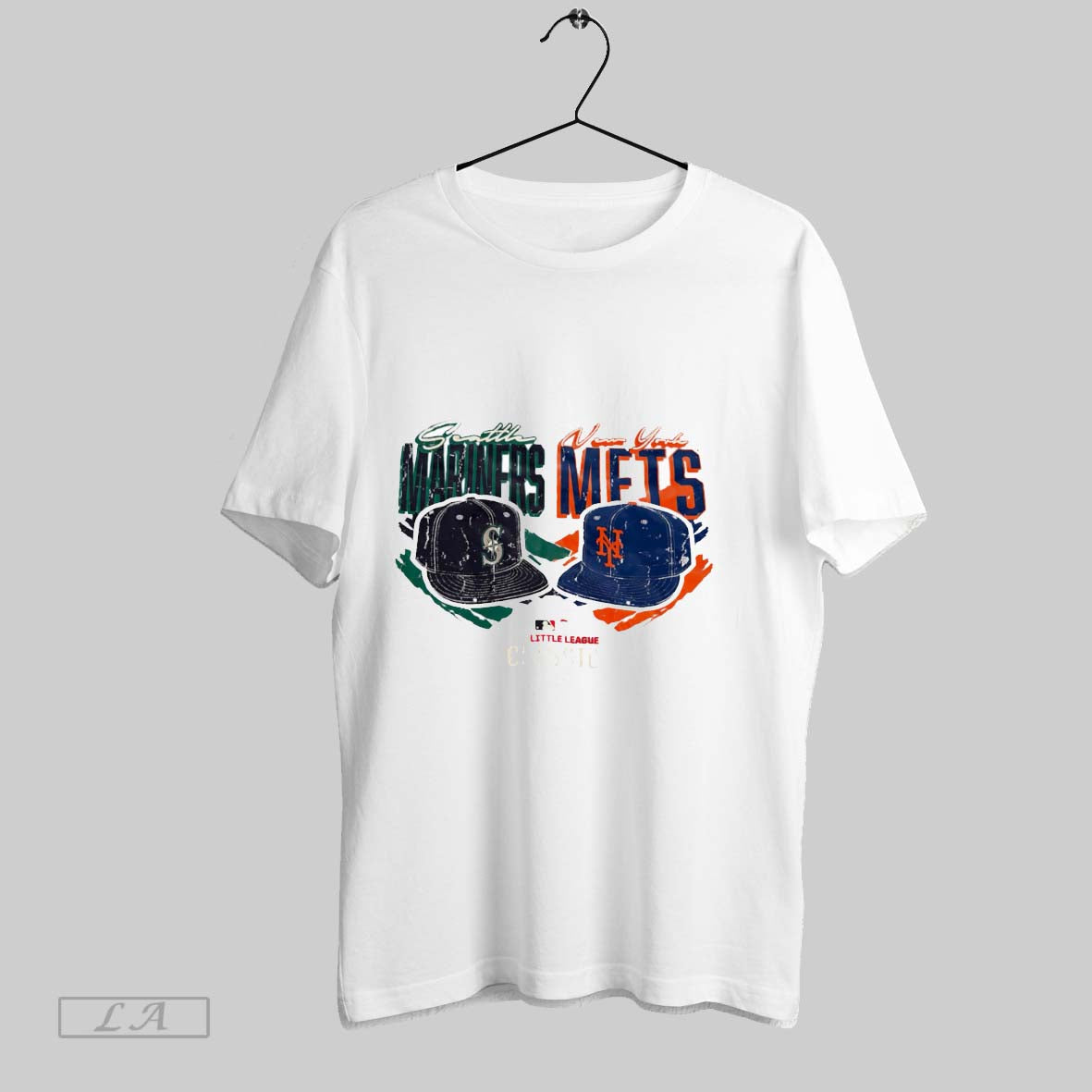 Original Seattle Mariners Vs New York Mets Mlb Little League Classic 2025 T Shirt