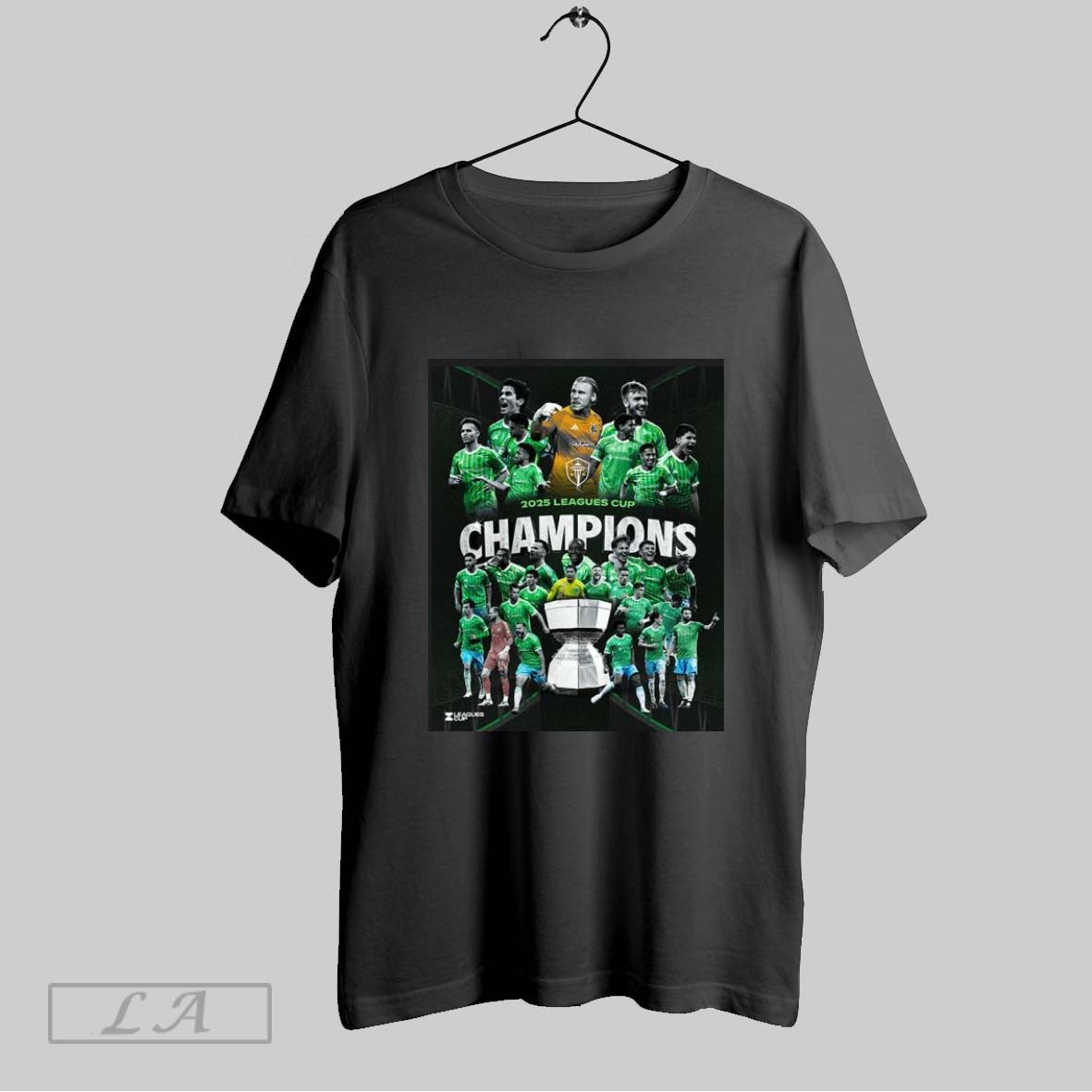Original Seattle Sounders 2025 Leagues Cup Champions Poster