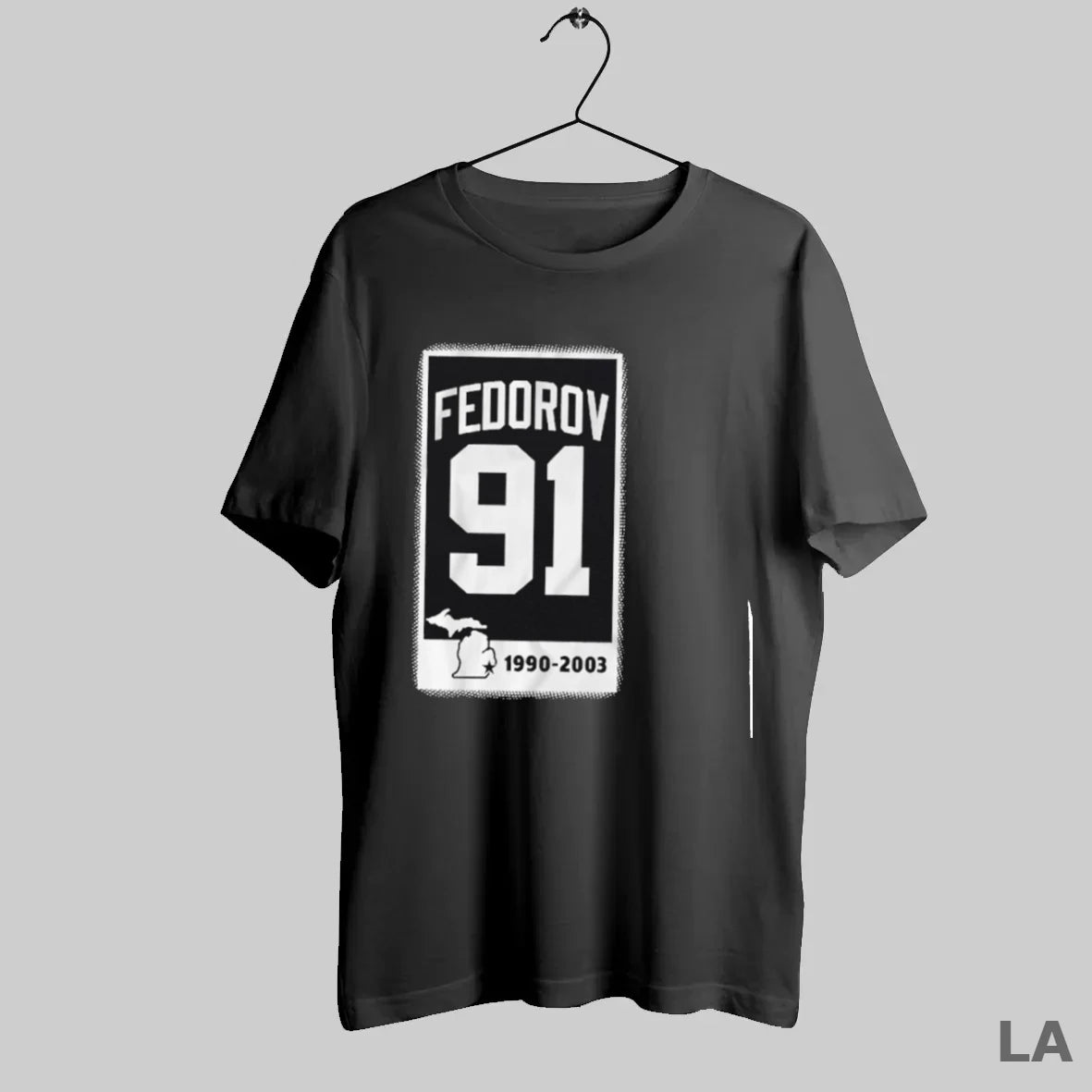 Original Sergei Fedorov 91 Banner