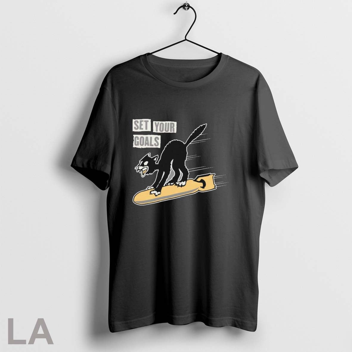 Original Set Your Goals Bomber Cat