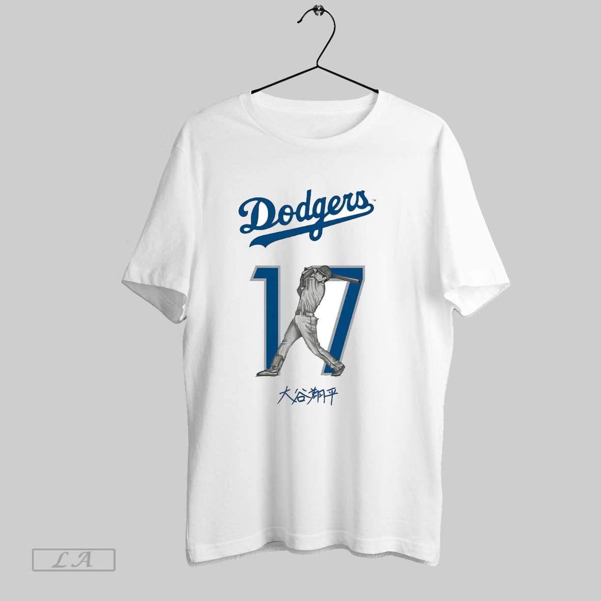 Original Shohei Ohtani Kanji Batting Los Angeles Dodgers