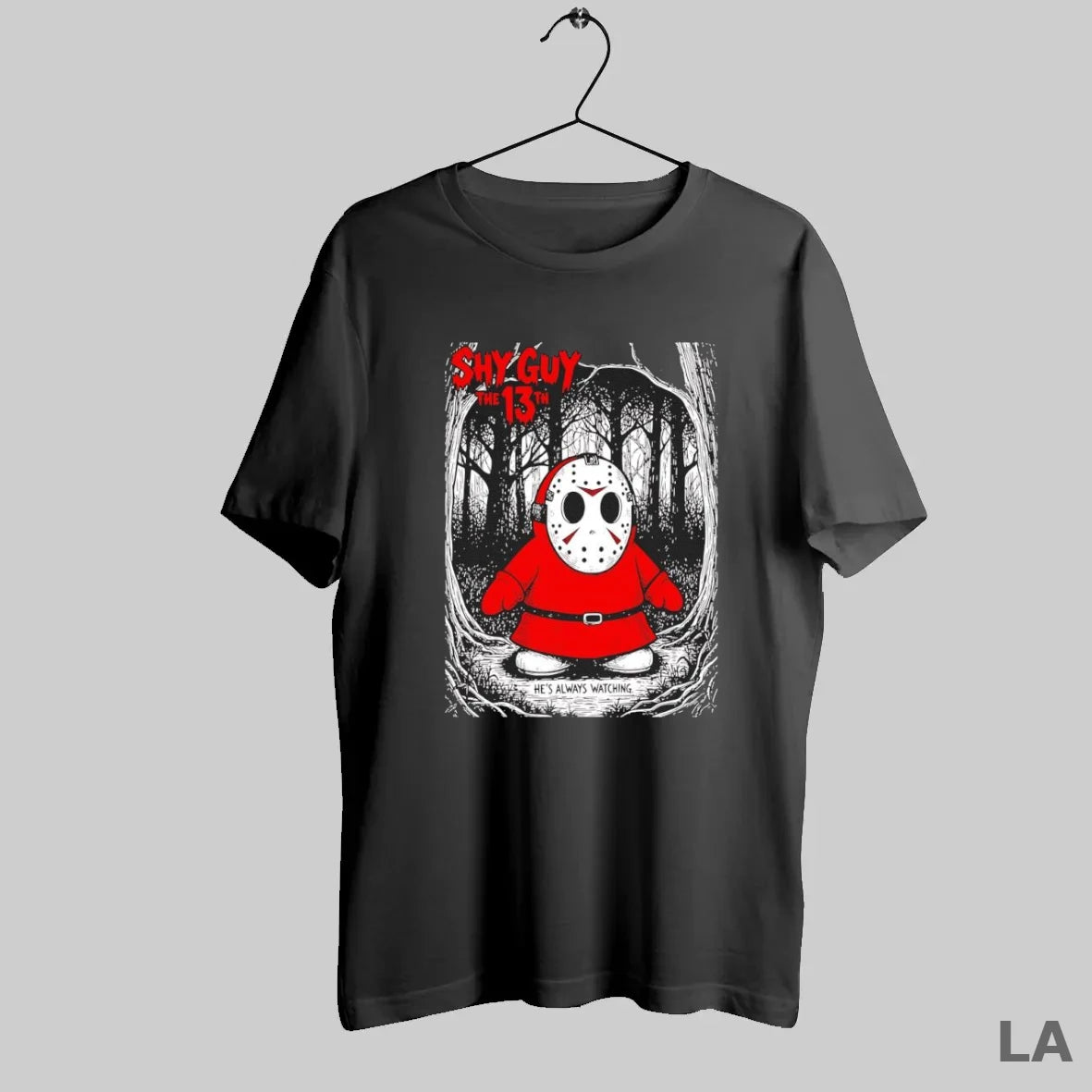 Original Shy Guy X Jason Voorhees The Friday 13th He Always Watching Parody