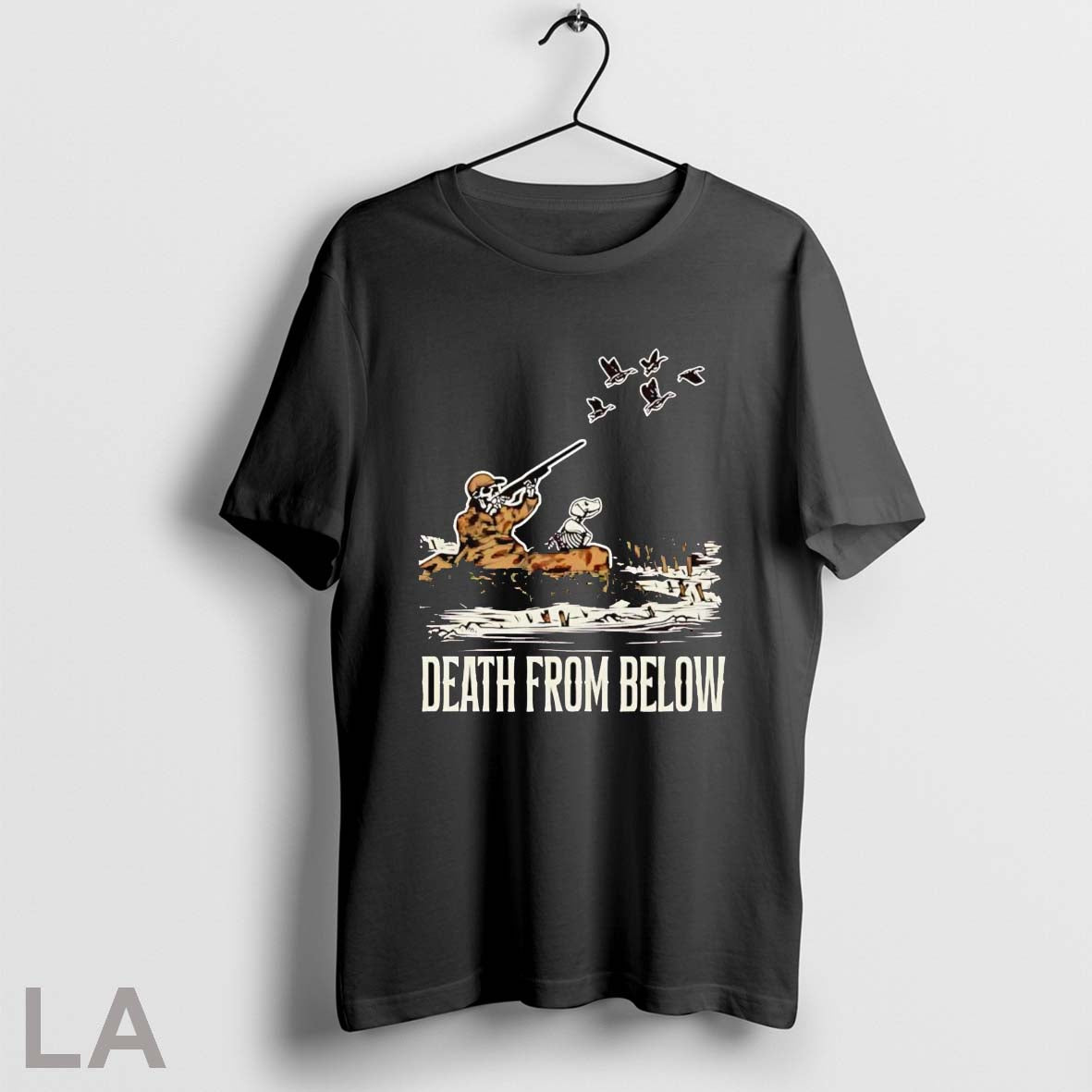 Original Skeleton Field Hunting Death From Below