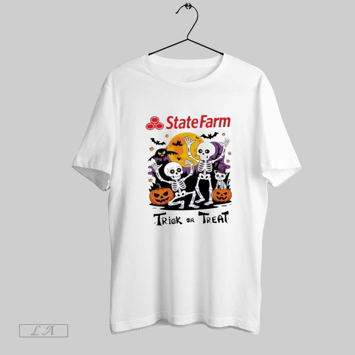 Original Skeleton X State Farm Trick Or Treat Halloween