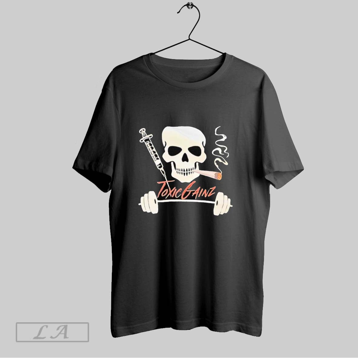 Original Skull Smoking Toxic Gainz Gym