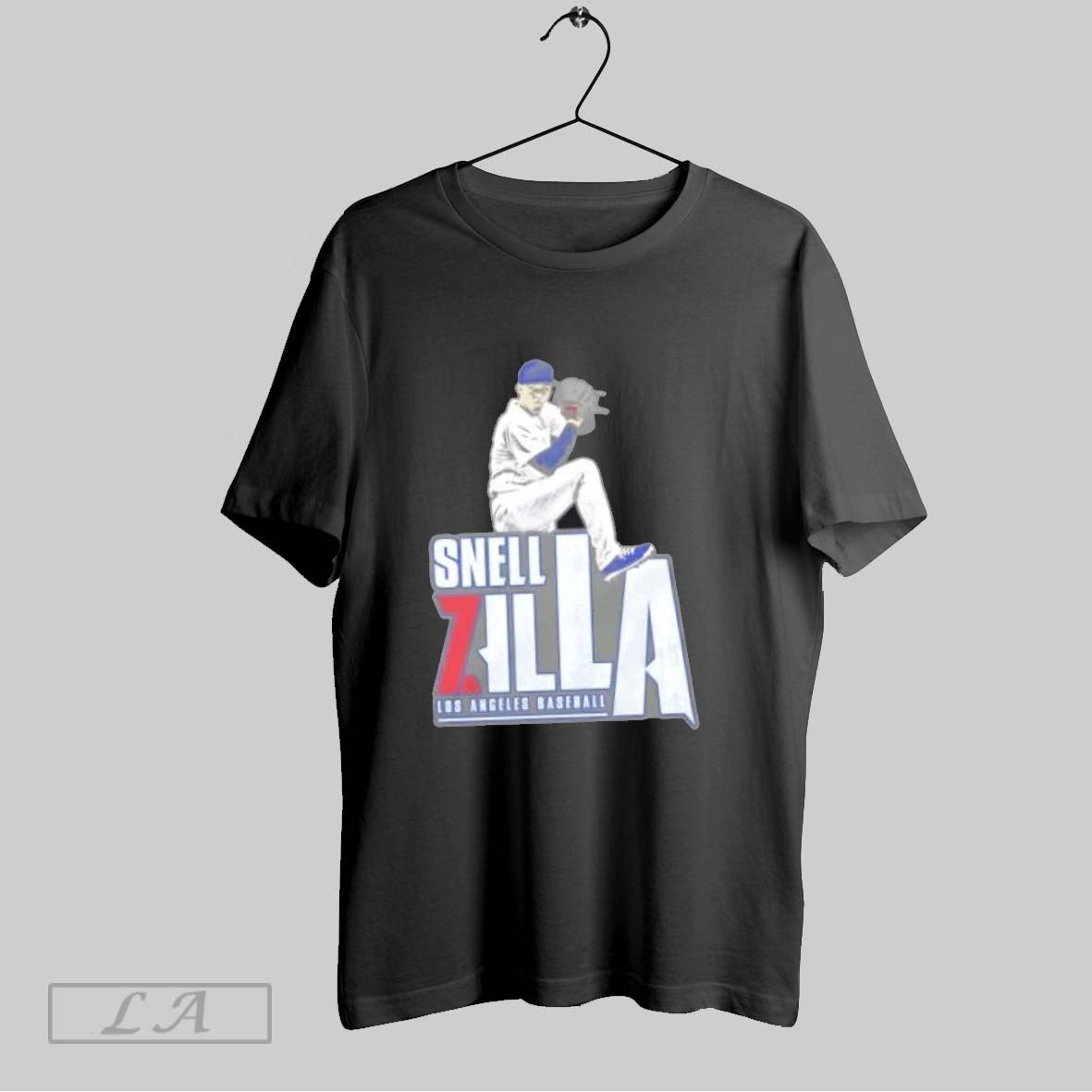 Original Snellzilla Blake Snell Los Angeles Dodgers Baseball