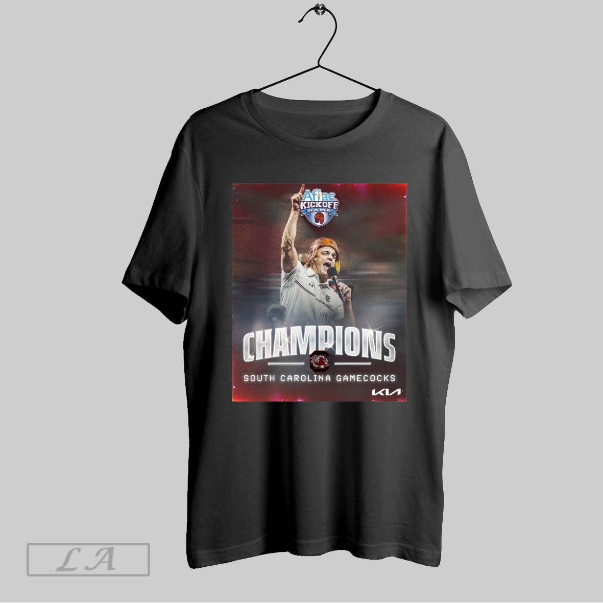 Original South Carolina Gamecocks Ncaa Champions Aflac Kickoff Game 2025 Atlanta Georgia Poster