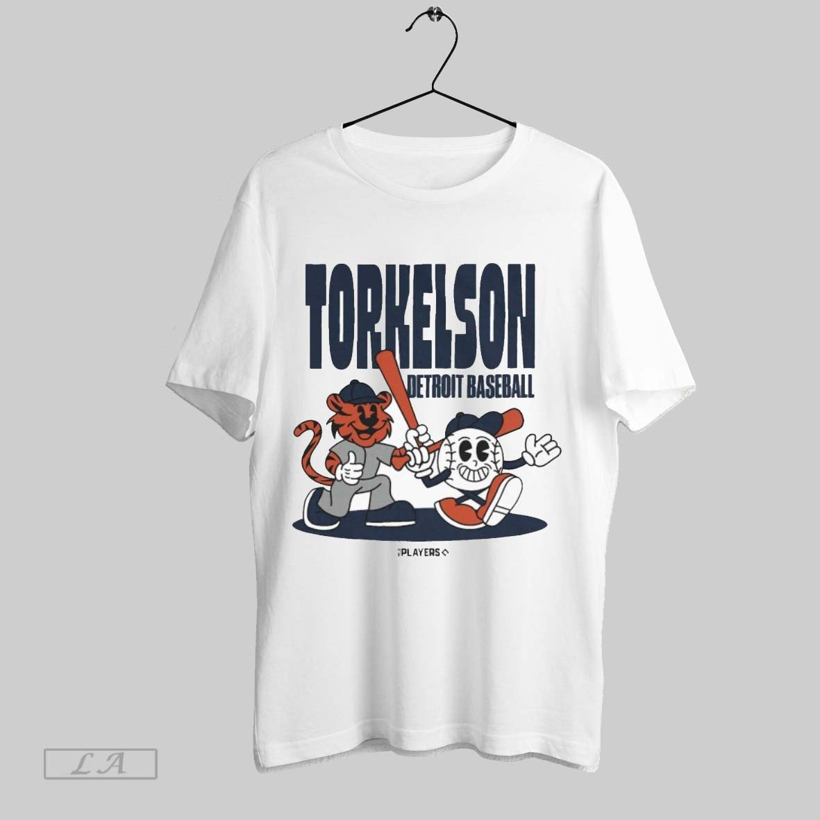 Original Spencer Torkelson Summer Cartoon Detroit Tigers Mascot