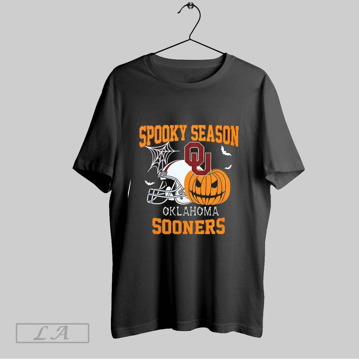 Original Spooky Season Oklahoma Sooners Football Halloween 2025 V Neck