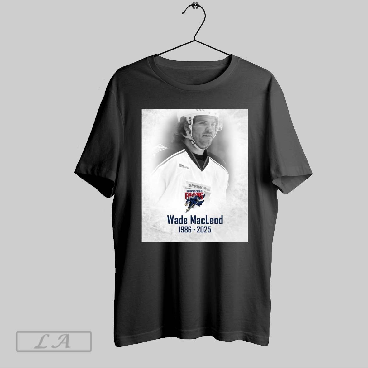 Original Springfield Thunderbirds Rip Former Springfield Falcons Forward Wade Macleod 1986 2025