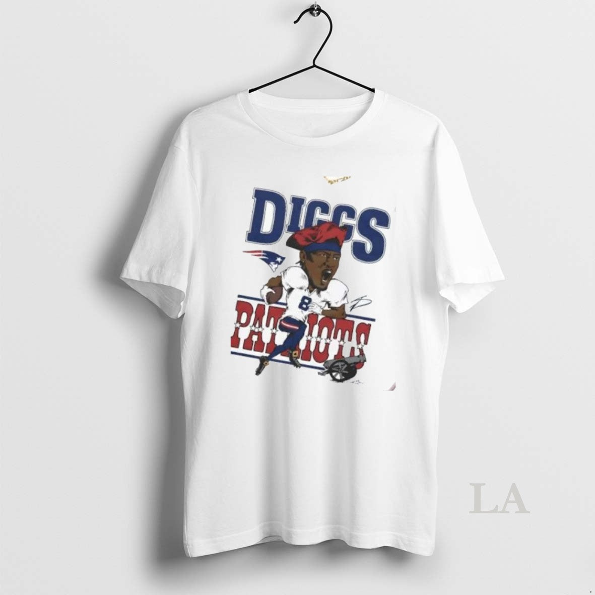 Original Stefon Diggs Superstar Shout Caricature Patriots