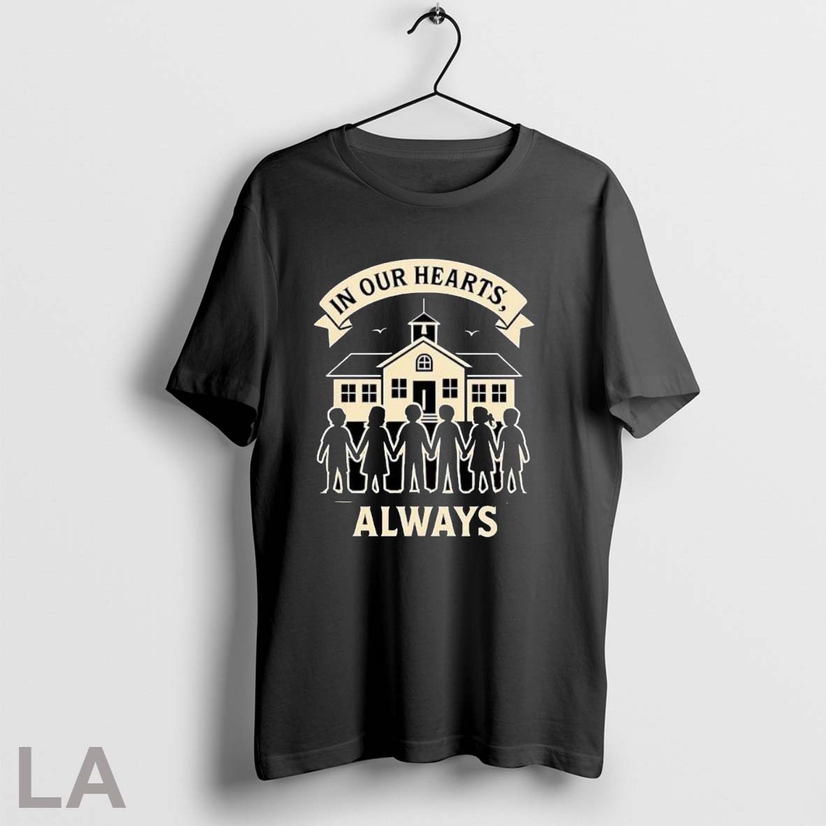 Original Stop School Violence In Our Hearts Always Memorial T Shirt