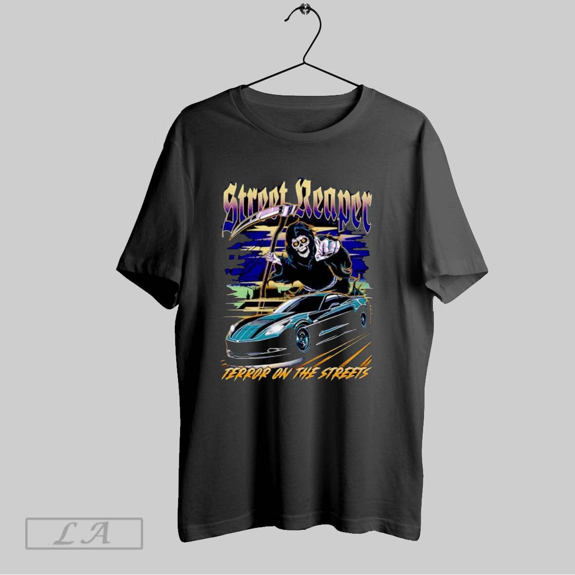 Original Street Reaper Grim Reaper Car Terror On The Streets Halloween