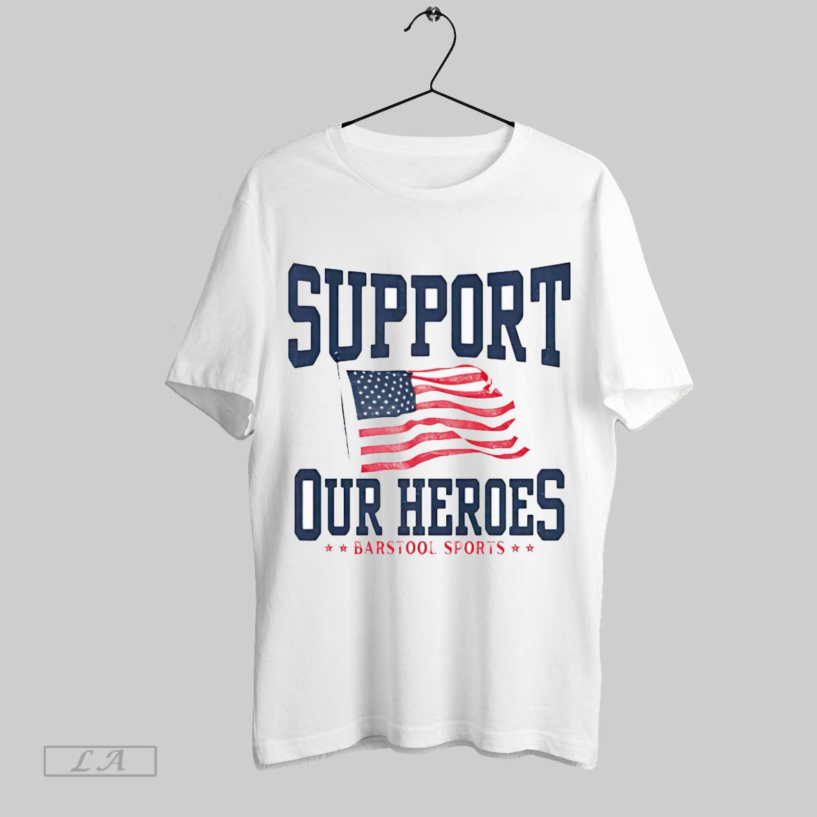 Original Support Our Heroes American Flag
