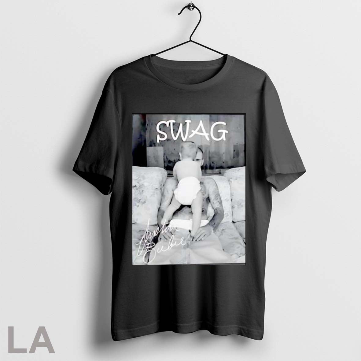 Original Swag Justin Bieber Photo T Shirt