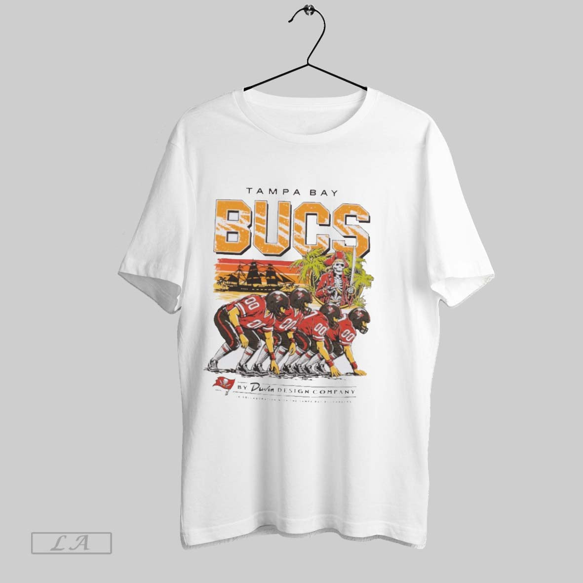 Original Tampa Bay Buccaneers Duvin Designs Co 50 Seasons Of The Krewe Pirate