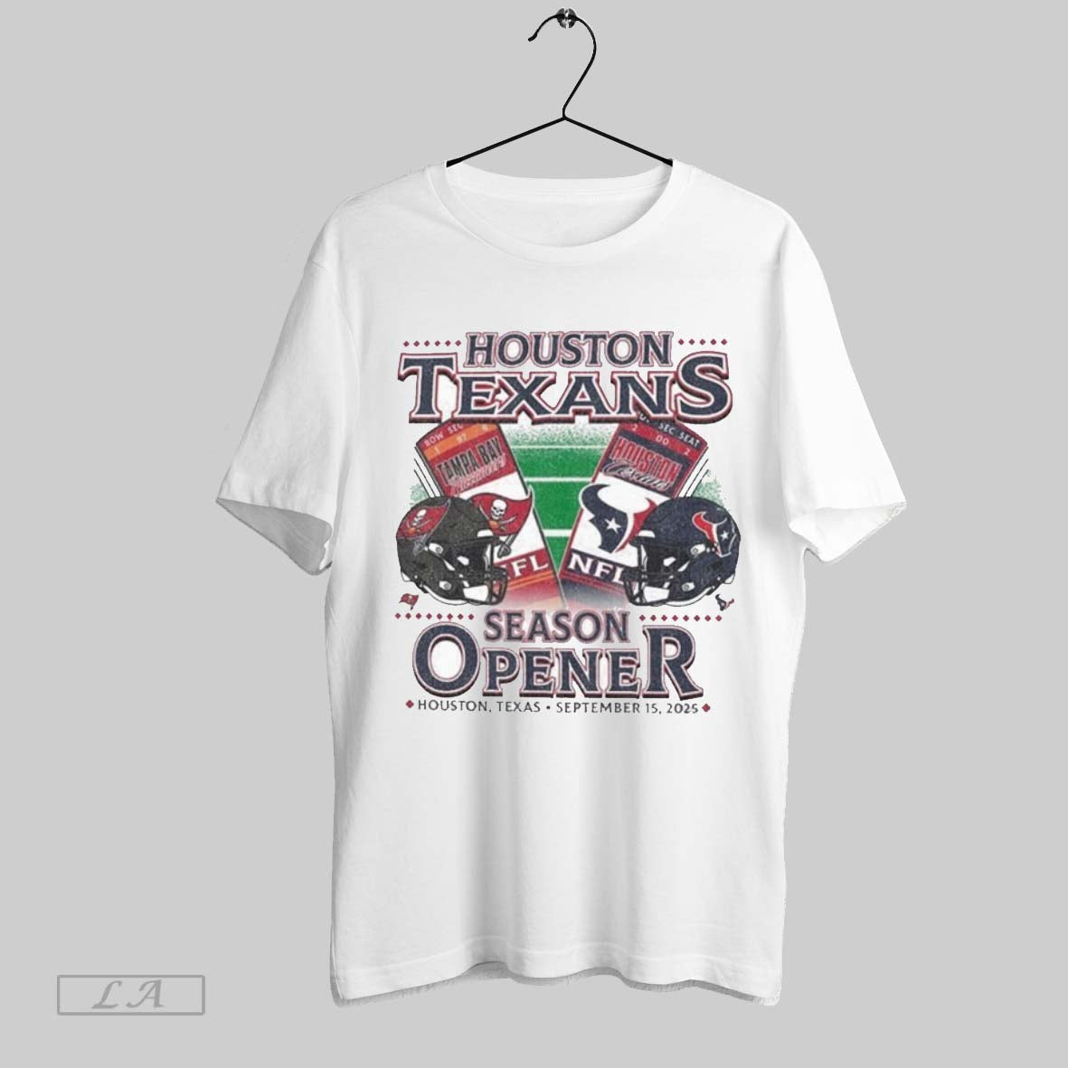 Original Tampa Bay Buccaneers Vs Houston Texans Season Home Opener September 15 2025