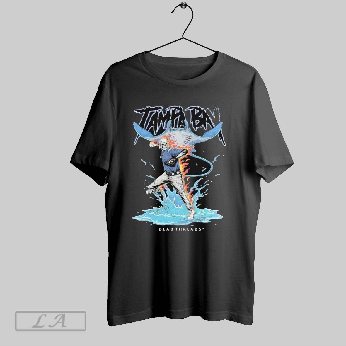Original Tampa Bay Rays Dead Threads Skeleton