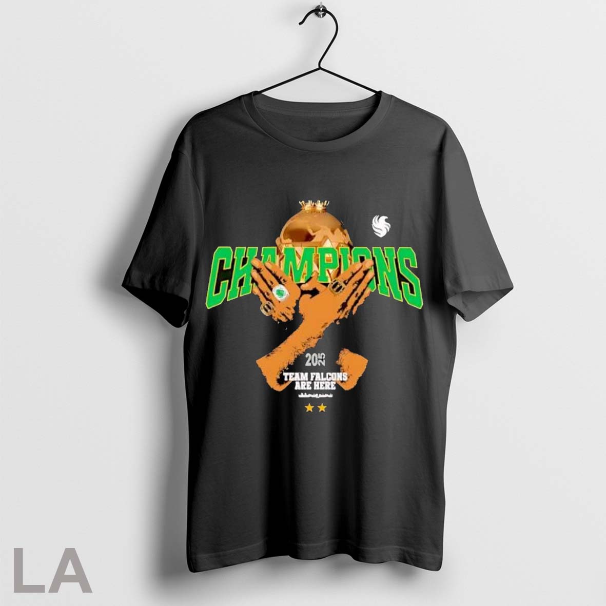 Original Team Falcons Champions 2025 T Shirt