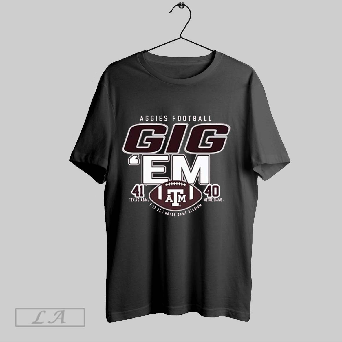 Original Texas Am Aggies Beat Notre Dame Fighting Irish 2025 Football Score