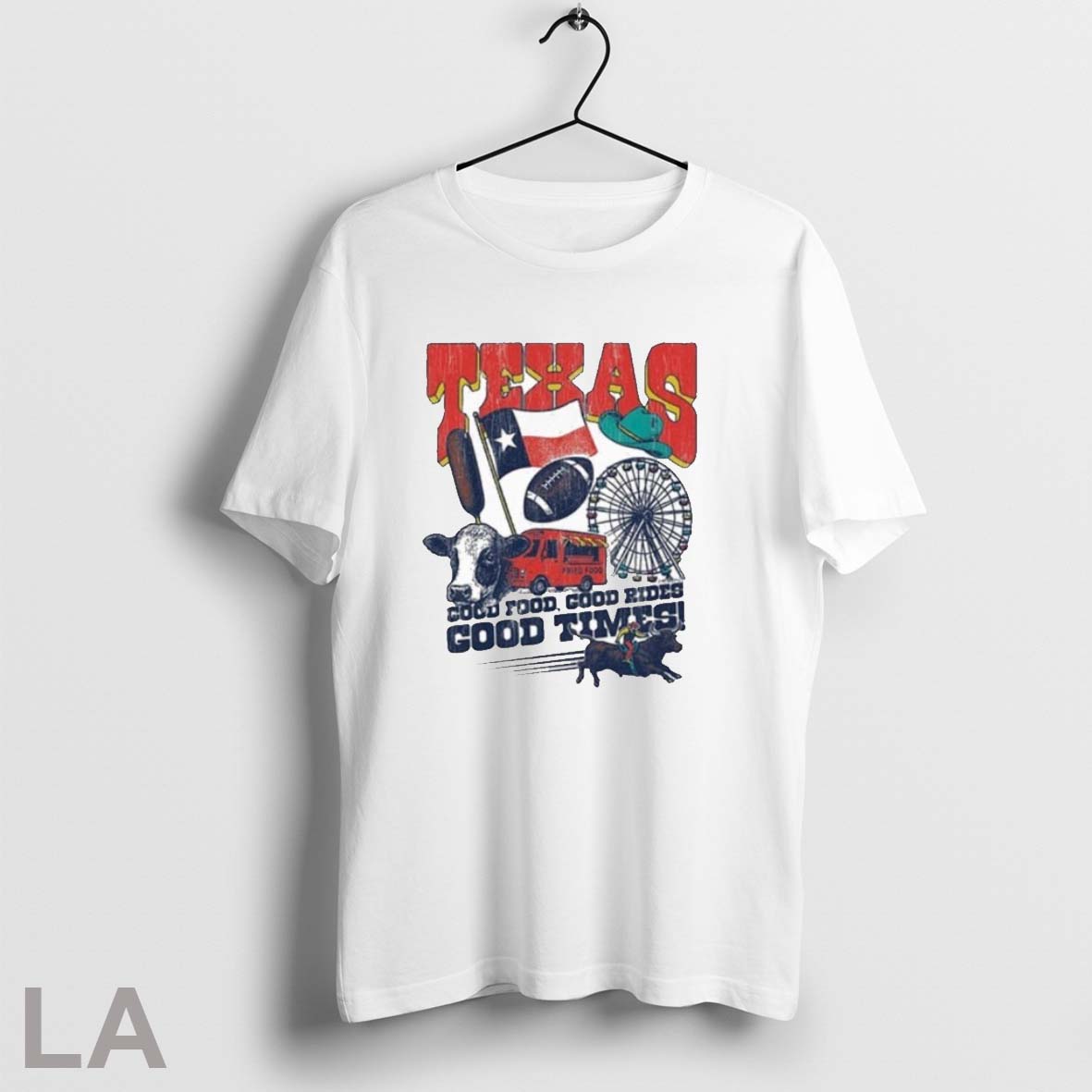 Original Texas Longhorns Good Food Good Rides Good Times