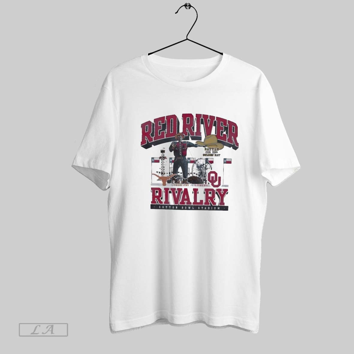 Original Texas Longhorns Vs Oklahoma Sooners Red River Rivalry