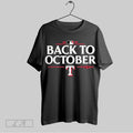 Original Texas Rangers Back To October 2025 Mlb Postseason