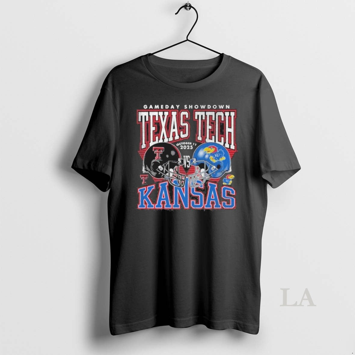 Original Texas Tech Vs Ku 2025 Gameday Matchup Helmet