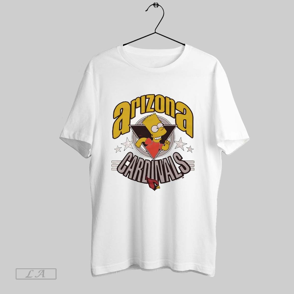 Original The Simpsons Bart X Arizona Cardinals The Simpsons Bart X Arizona Cardinals