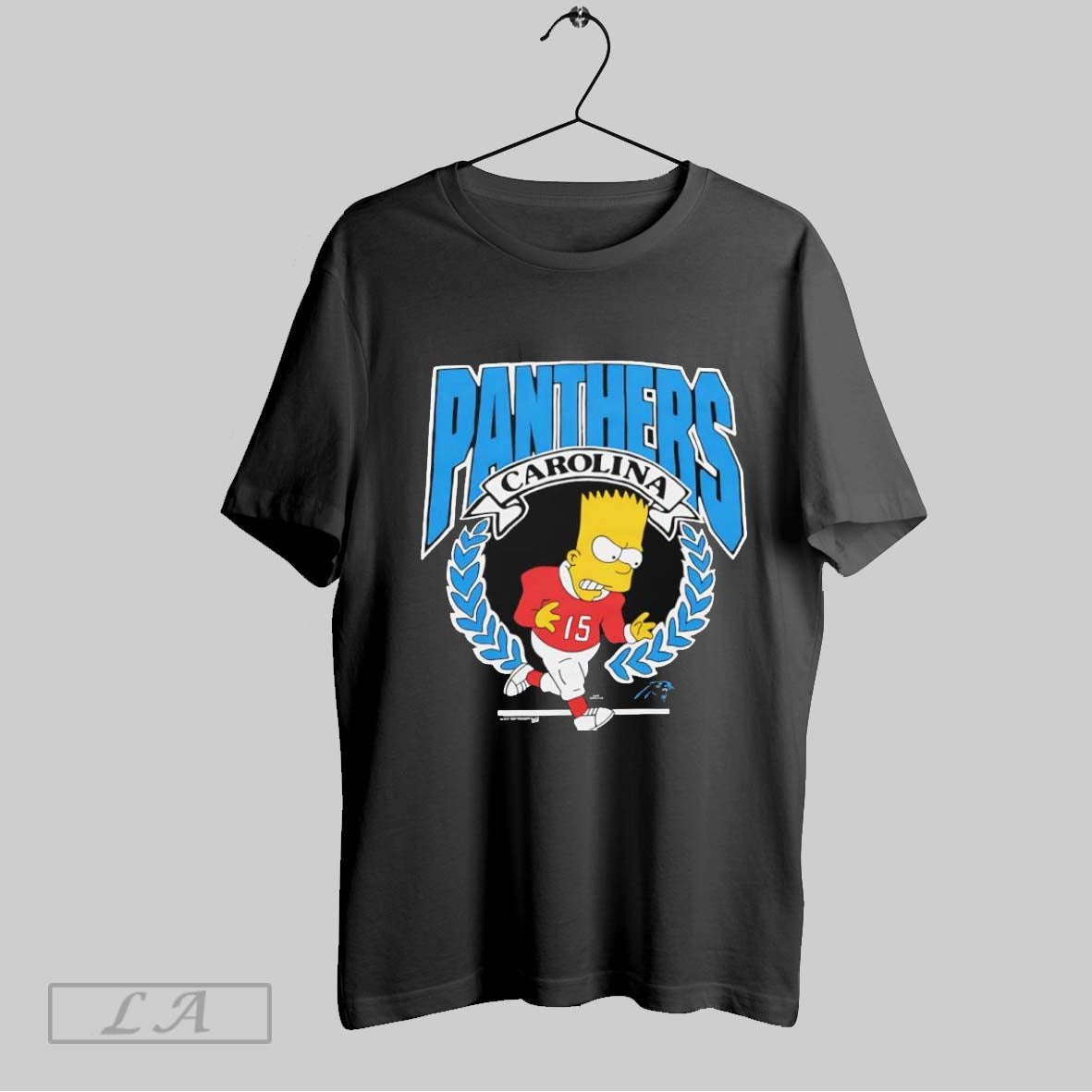 Original The Simpsons Bart X Carolina Panthers