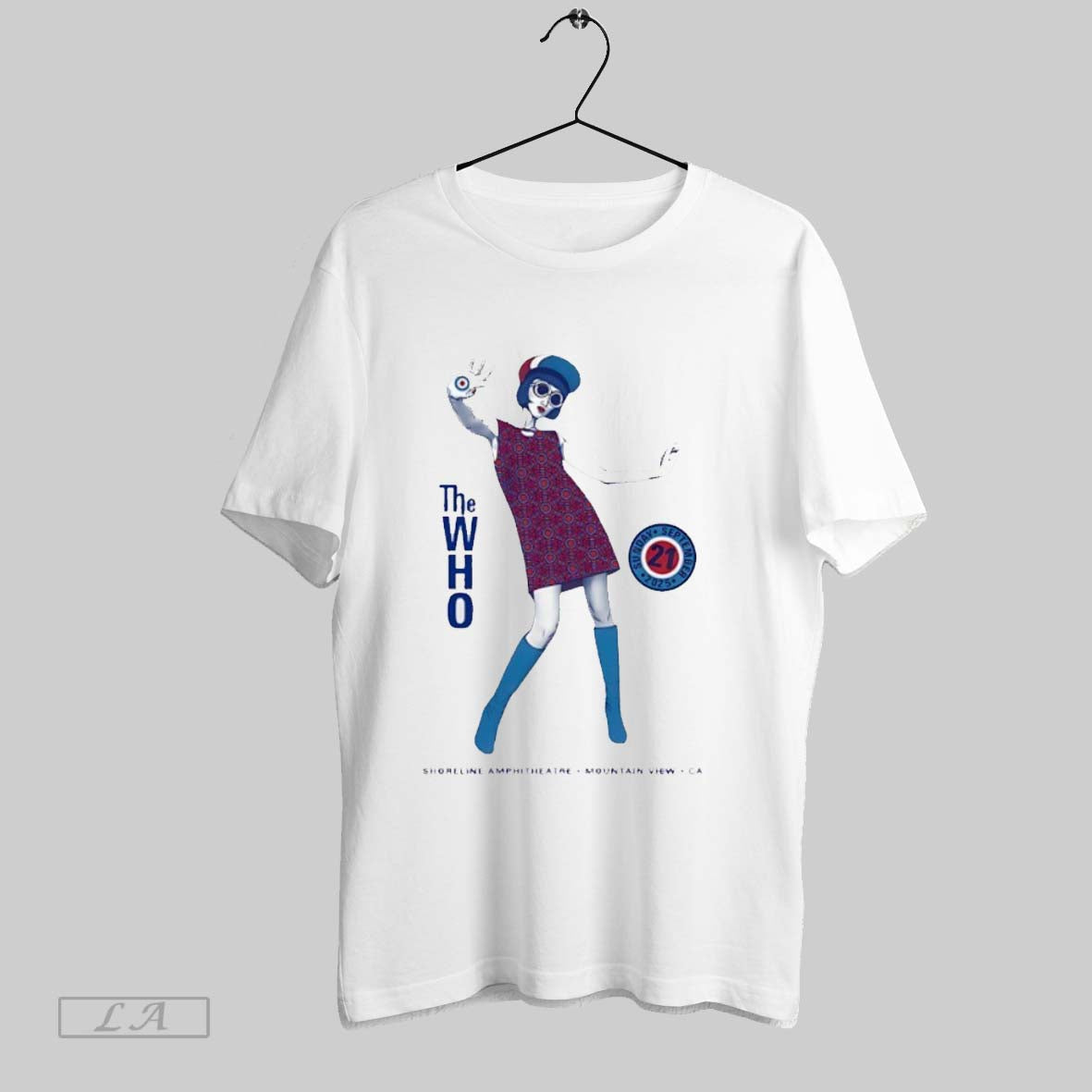 Original The Who 2025 Mountain View Ca Show
