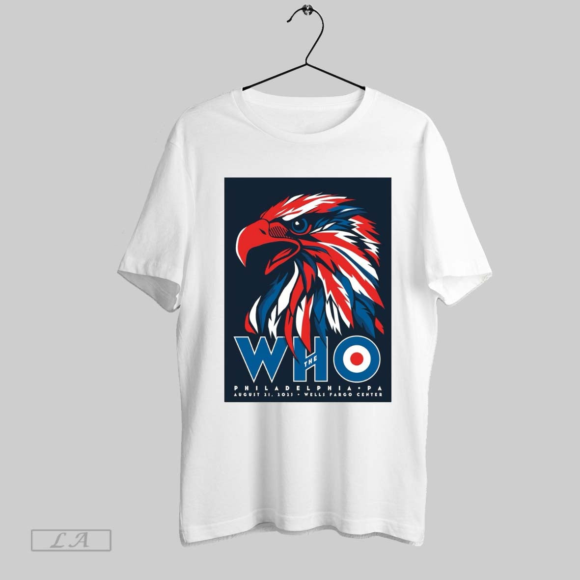 Original The Who Philadelphia Pa August 21 2025 Wells Fargo Center Poster