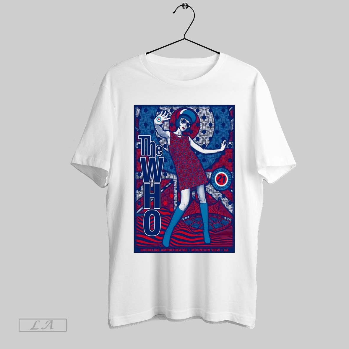 Original The Who September 21 2025 Shoreline Amphitheatre In Mountain View Ca