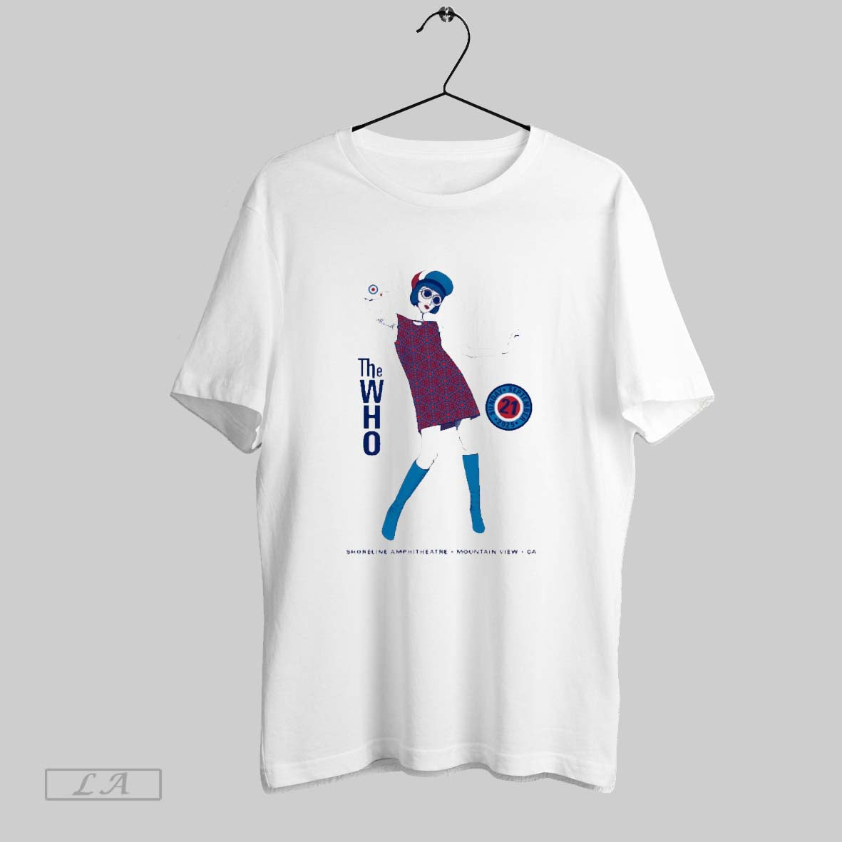 Original The Who Shoreline Amphitheatre Mountain View Ca Sunday September 21 2025