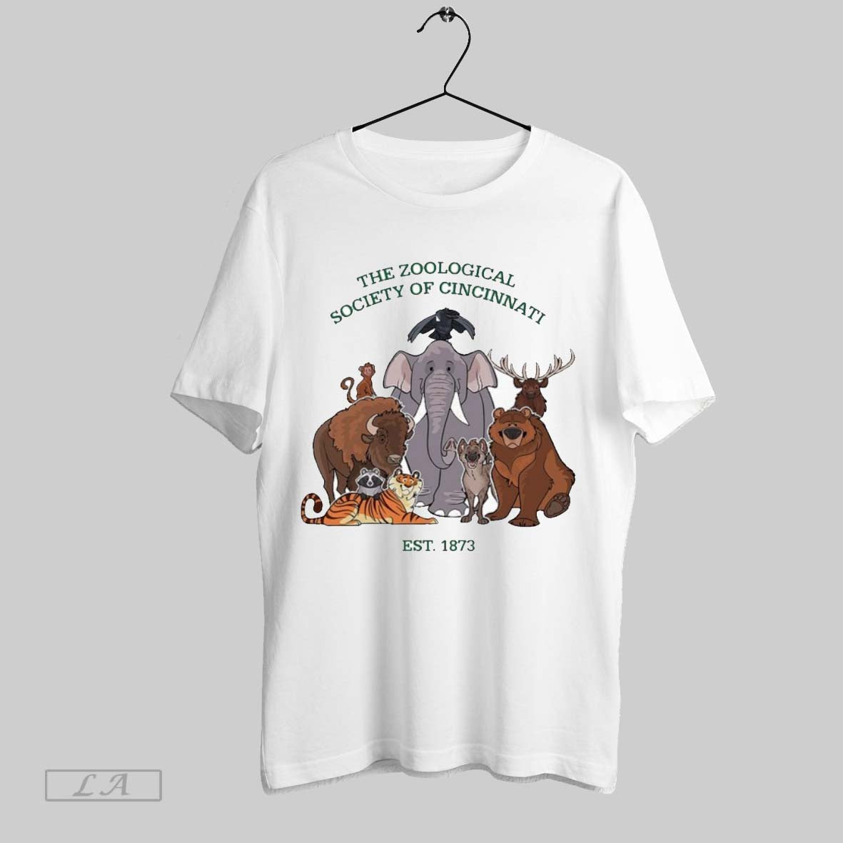 Original The Zoological Society Of Cincinnati Est 1873 Toons