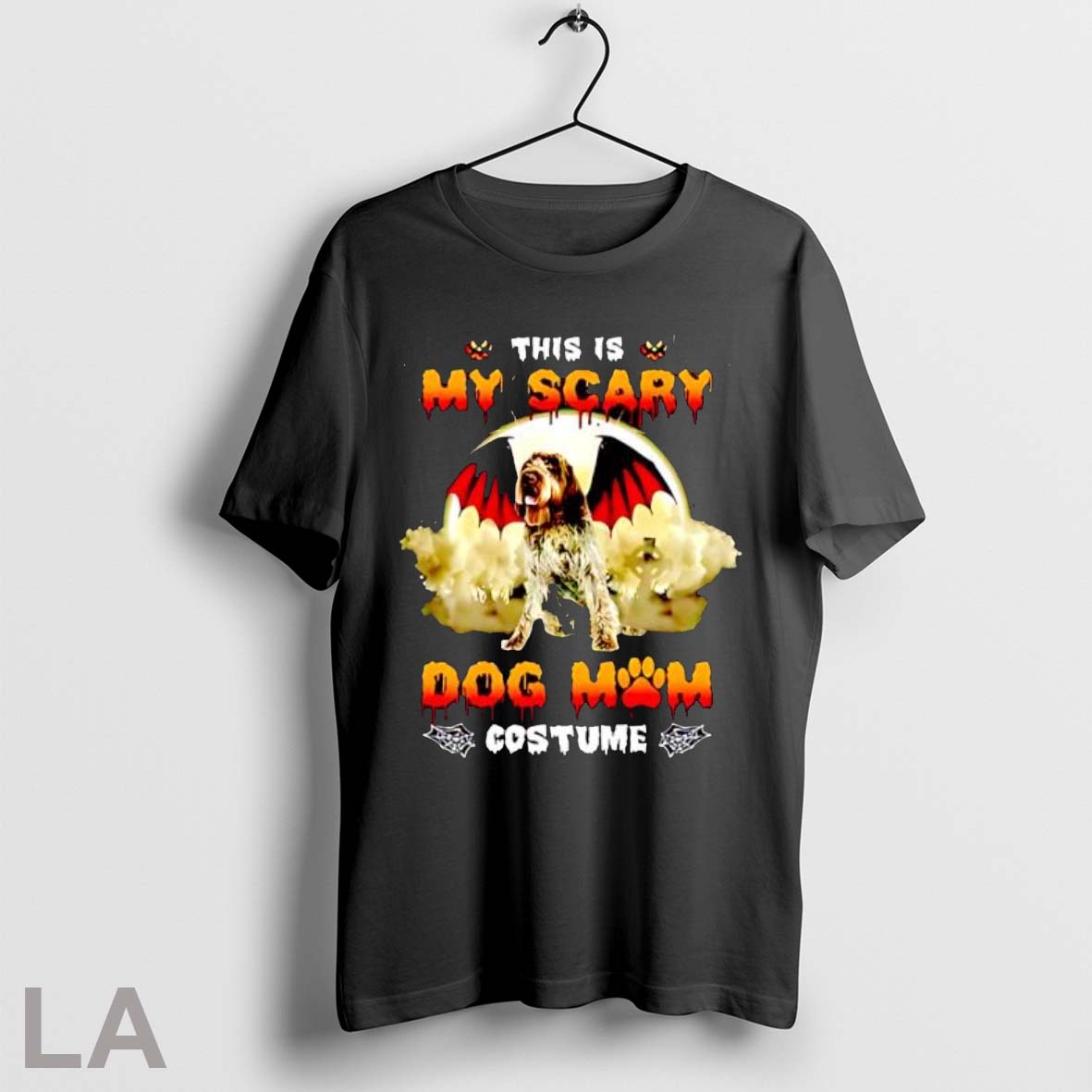 Original This Is My Scary Dog Mom Costume Halloween T Shirt