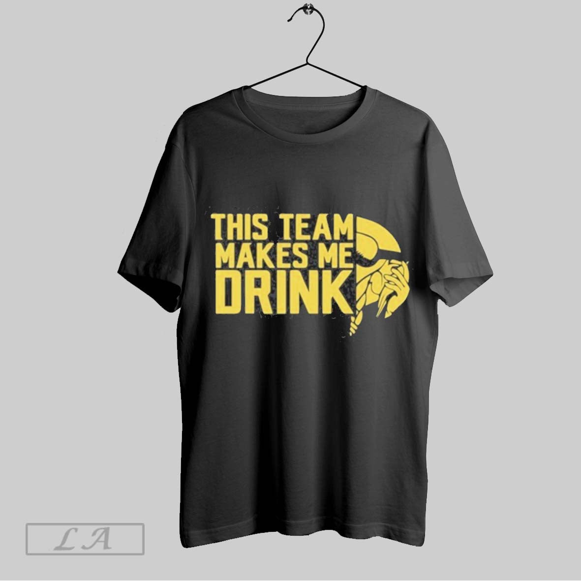 Original This Team Makes Me Drink Minnesota Vikings