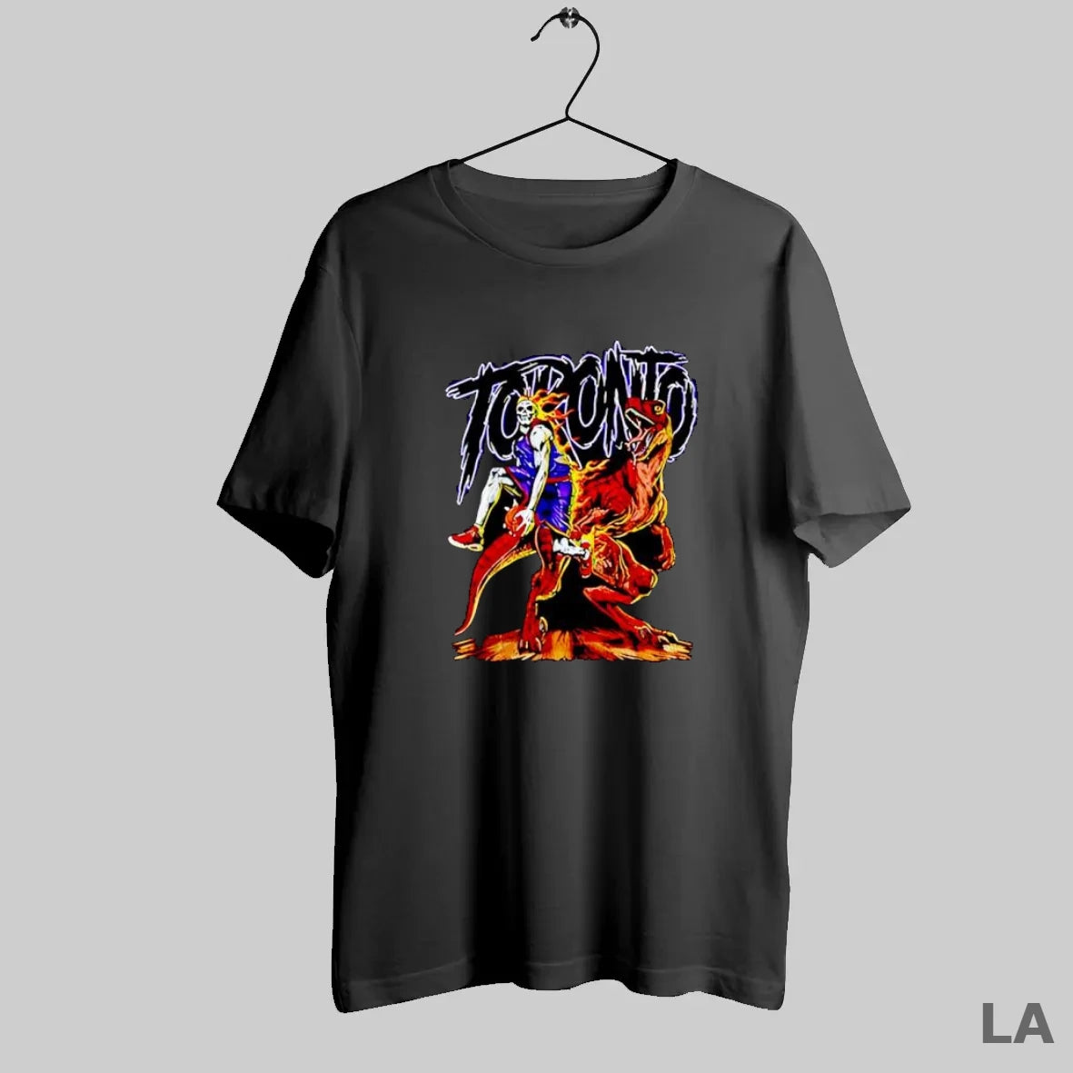 Original Toronto Raptors Skeleton Dinosaur Basketball City Fan
