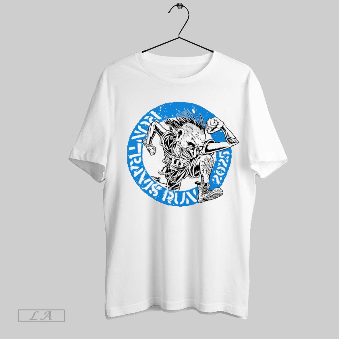 Original Travis Run Punk 2025 Circle Logo