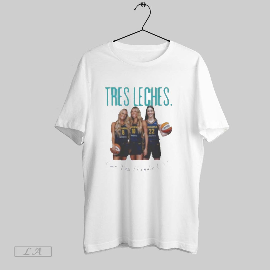 Original Tres Leches Lexie Hull Sophie Cunningham Caitlin Clark Step Sisters Indiana Fever