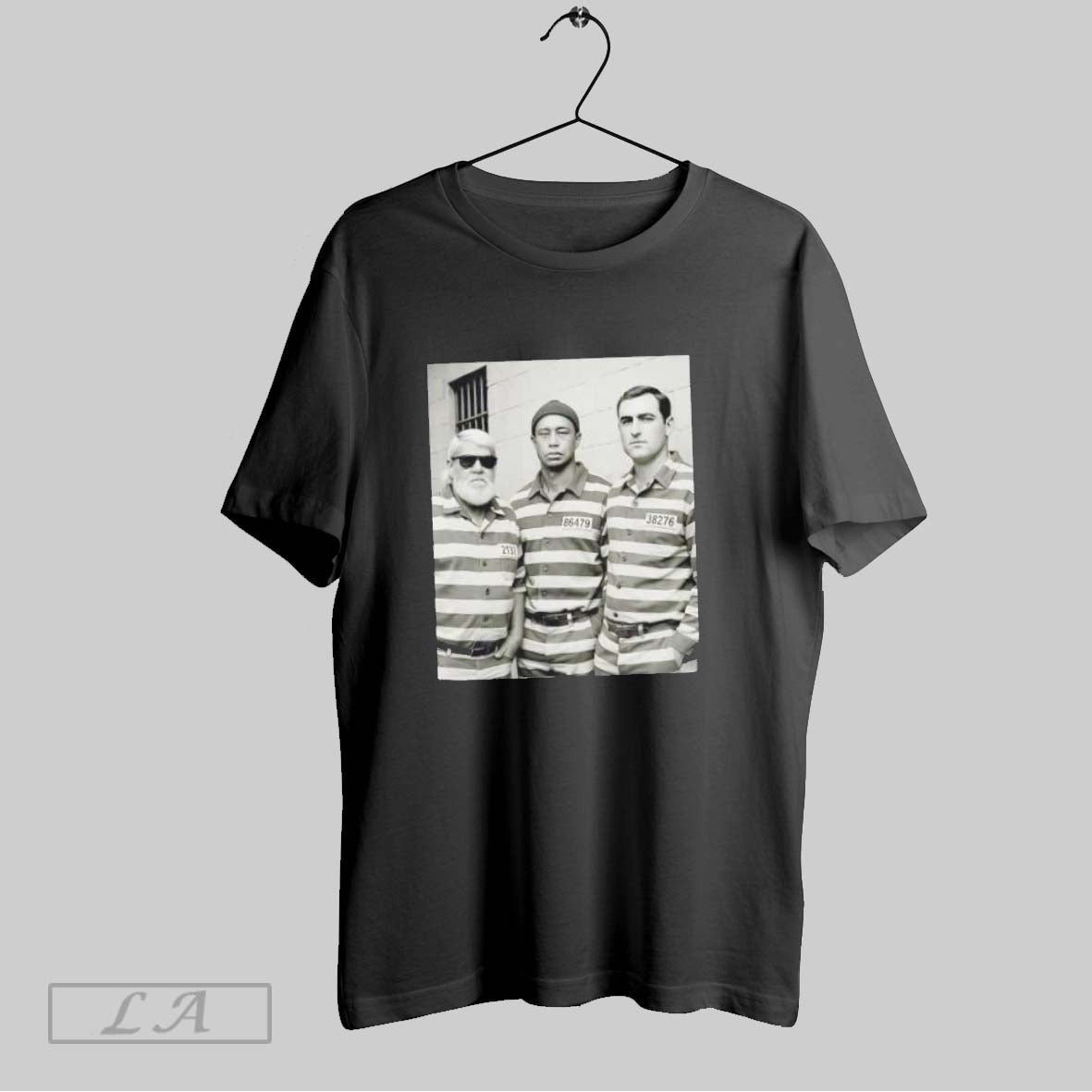 Original Trio Mugshot Retro Photo