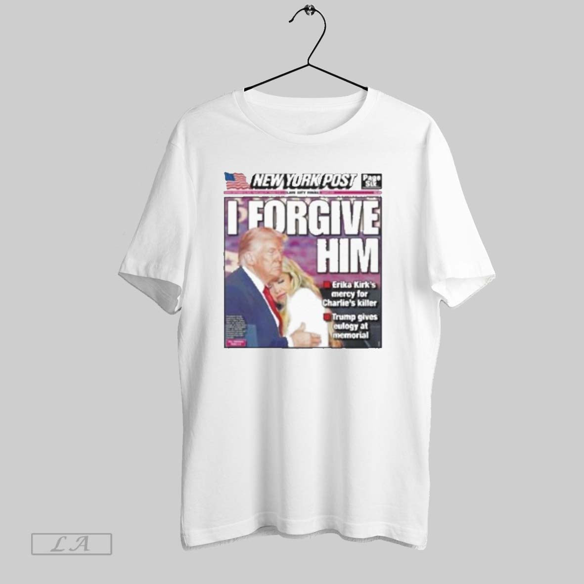 Original Trump And Erika Kirk New York Post I Forgive Him
