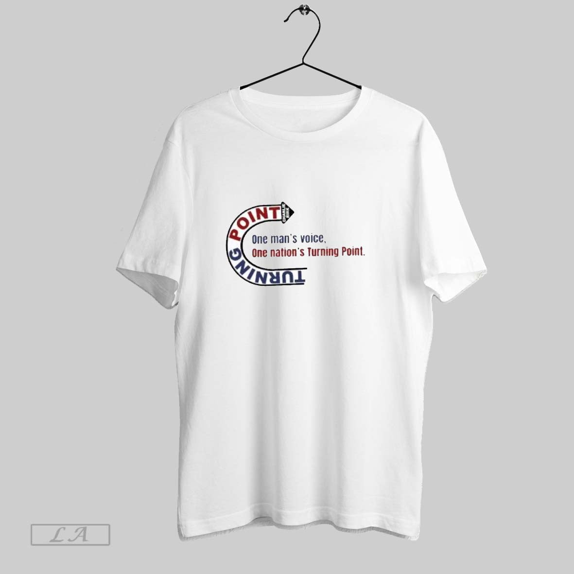 Original Turning Point One Mans Voice One Nations Turning Point Charlie Kirk 1993 2025
