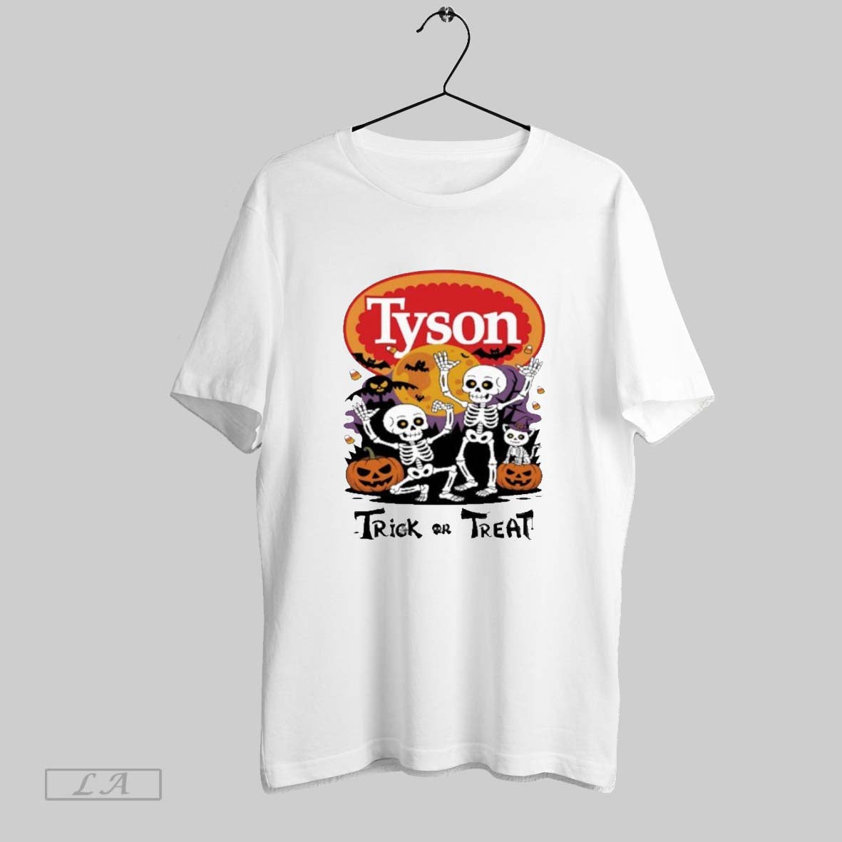 Original Tyson Foods Logo X Spooky Halloween Trick Or Trea