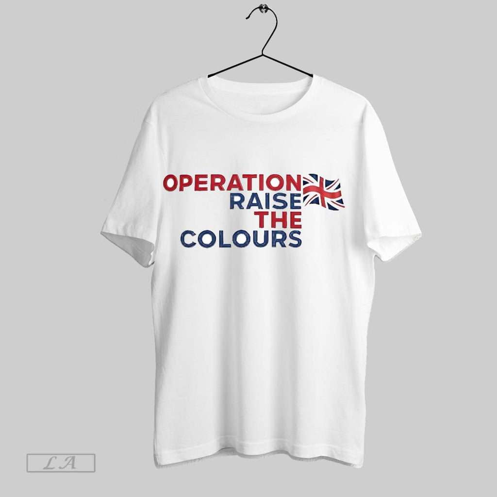 Original Uk Flag Operation Raise The Colours
