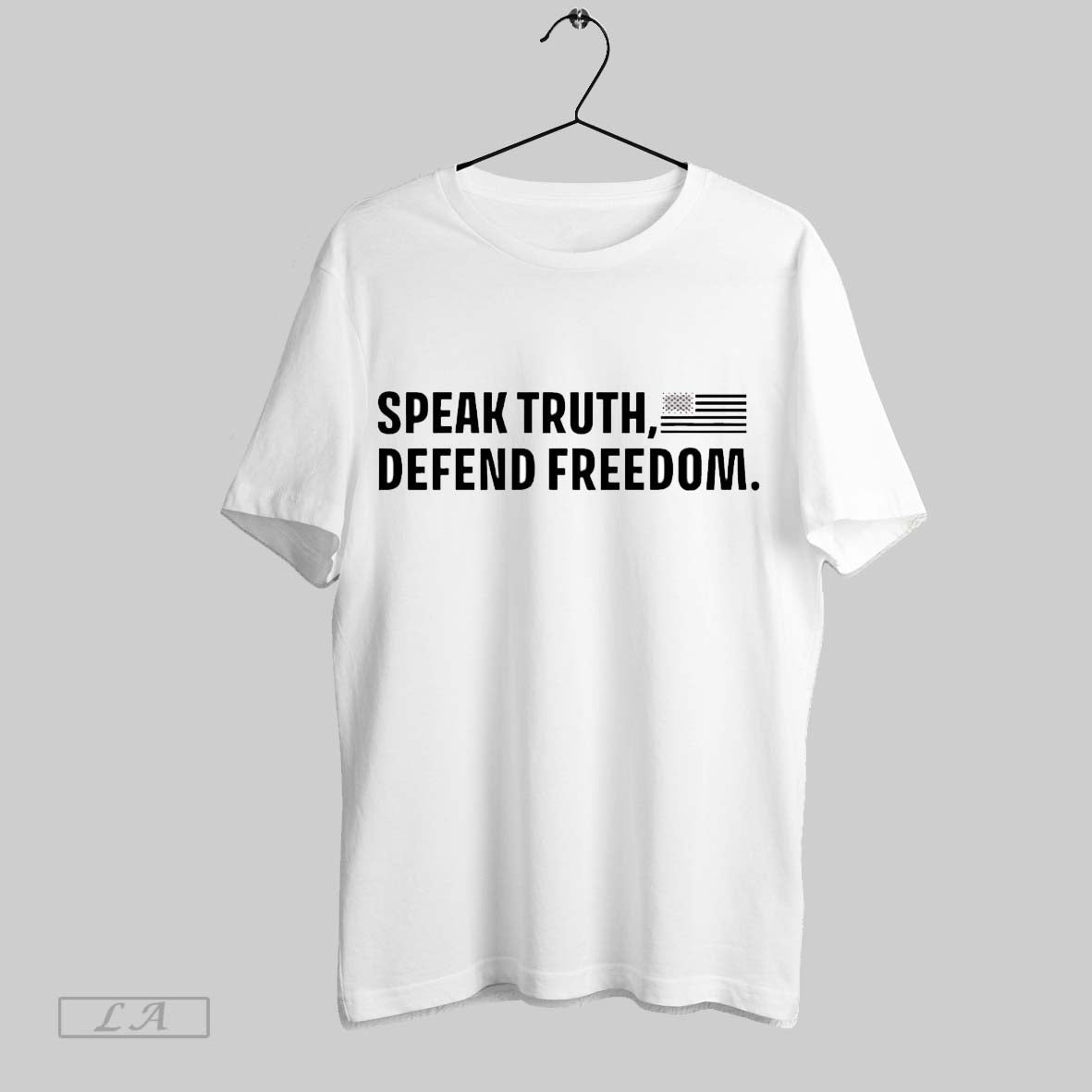 Original Us Flag Speak Truth Defend Freedom
