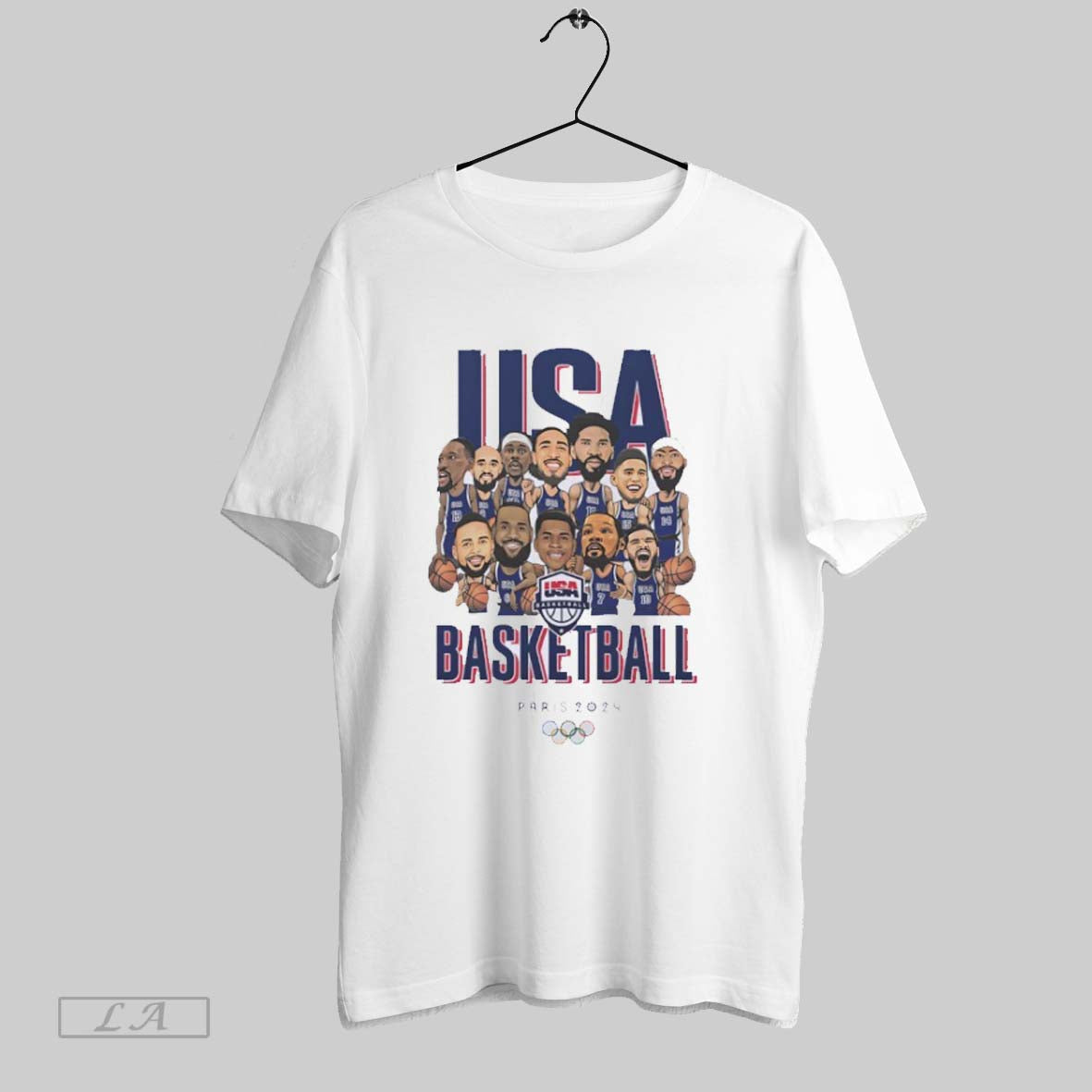 Original Usa Basketball Paris Olympic 2024