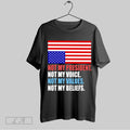 Original Usa Flag Not My President Not My Voice