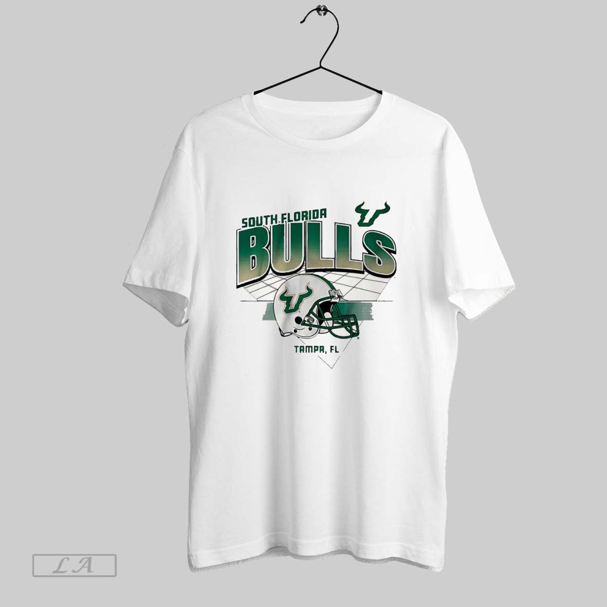 Original Usf Bulls South Florida Tampa Fl Helmet Logo